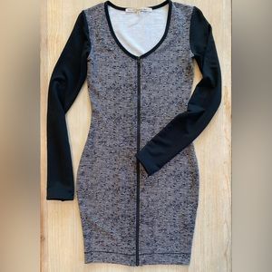 Rachel Roy - Long Sleeve Zippered Dress